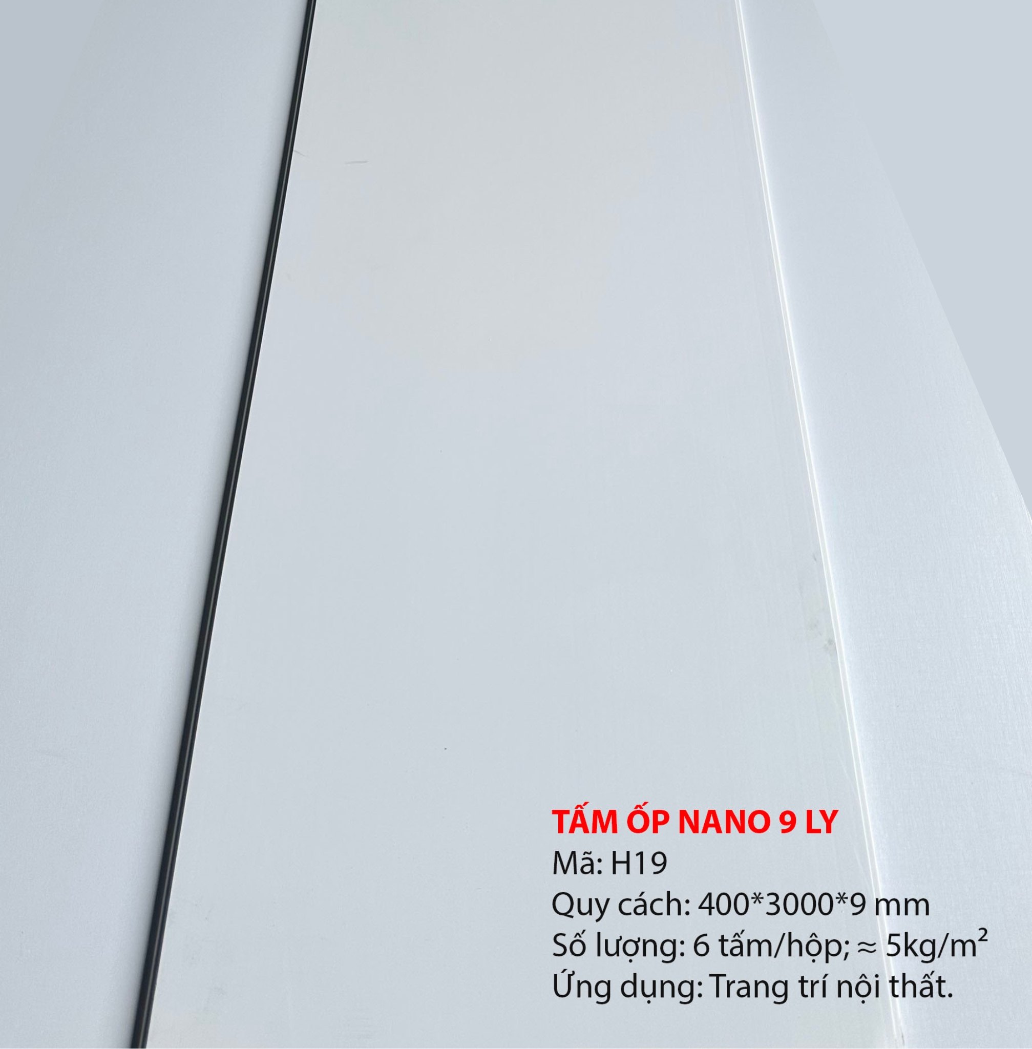 Tấm Ốp Nano Mã H19 1 Tam op nano H19